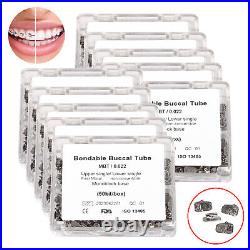 1-10Box Dental Buccal Tube 1st Molar Bondable Non-Convert MBT 022 Monoblock MX