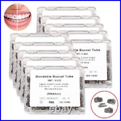 1-10Box Dental Buccal Tube 1st Molar Bondable Non-Convert MBT 022 Monoblock SA