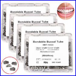 1-10Packs Dental Orthodontic 022 MBT Bonding Single Monoblock Tube 1st molar MBT