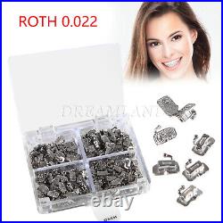 10 Boxes Dental Bondable Monoblock Non-Convertible Single Roth 022 Buccal Tube