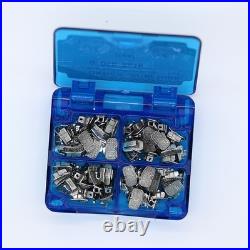 10×Dental Orthodontic Bonding Single Monoblock Buccal Tube Roth. 018 1st Molar