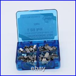 10×Dental Orthodontic Bonding Single Monoblock Buccal Tube Roth. 018 1st Molar