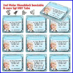 10 PACKS Dental Orthodontic Monoblock Buccal Tubes 022 2nd Molar MBT Tube SMA