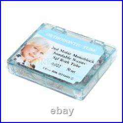 10 PKS Dental Orthodontic Monoblock Buccal Tubes 022 2nd Molar Roth Tube FDA 10 PKS Dental Orthodontic Monoblock Buccal Tubes 022 2nd Molar Roth Tube FDA
