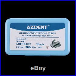 10 Packs Dental 1st Molar MBT 0.022 Bondable Buccal Tube Monoblock MIM