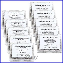 10 Packs Dental Bondable Monoblock Non-Convertible Single Roth 022 Buccal Tube