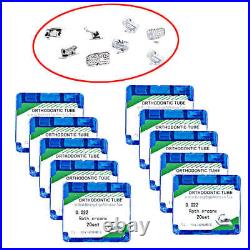 10 sets Dental orthodontic 1st molar buccal tube monoblock roth 022 20 sets