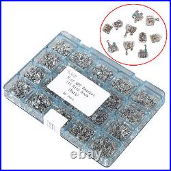 1000pcs Dental Metal Monoblock Brackets Brace MINI 022 with345 Hooks Roth/MBT ORTH
