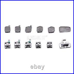 100Packs AZDENT Dental Orthodontic Self-Ligating Brackets Roth 022 &Buccal Tubes