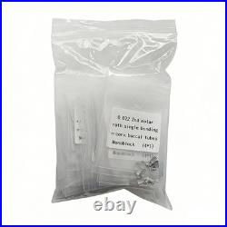 100Packs Dental Orthodontic Buccal Tubes 1st Molar MBT ROTH 022 Monoblock 400Pcs