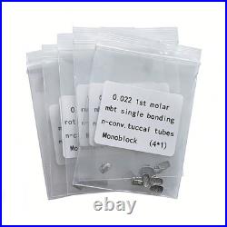 100Packs Dental Orthodontic Buccal Tubes 1st Molar MBT ROTH 022 Monoblock 400Pcs