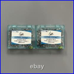 100Set Dental Orthodontic 1st/2nd Roth 022 Molar Bondable Single Monoblock Tubes