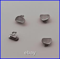 100Set Dental Orthodontic 1st/2nd Roth 022 Molar Bondable Single Monoblock Tubes