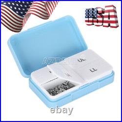 100X Orthodontic Bondable Buccal Tube Dental 1st Molar Roth. 0.022 MIM Monoblock