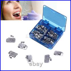10Box Dental Orthodonic Bondable Buccal Tube Roth 018 1st Molar Non-Conv AZDENT