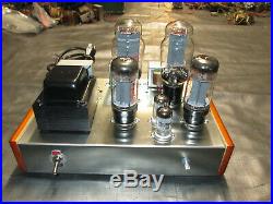 10W Stereo monoblock HiFi vacuum tube amp PlugIn 2A3 45 6B4 6V6 6L6 w. 8 tubes
