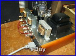 10W Stereo monoblock HiFi vacuum tube amp PlugIn 2A3 45 6B4 6V6 6L6 w. 8 tubes