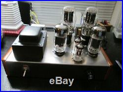 10W Stereo monoblock HiFi vacuum tube amp plug in 6V6 6L6 or 2A3 tubes