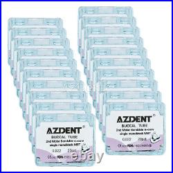 10X (200set) AZDENT Dental Bondable Buccal Tubes 2nd Molor MBT. 022 Monoblock