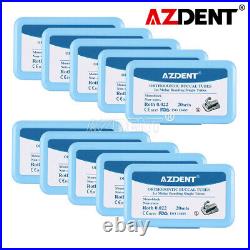 10X AZDENT Dental Ortho Buccal Tube 1st Molar Roth. 022 Monoblock Bondable N-conv