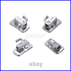 10X Dental Passive Self-Ligating Brackets Mini MBT 022 345 Hooks with Buccal Tubes