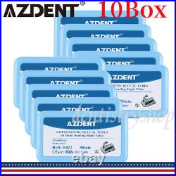 10X UPS Dental Bondable Monoblock Buccal Tubes 1st Molar Roth 0.022 50set/pack