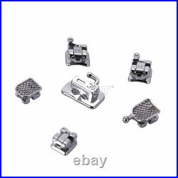 10XDental Self Ligating Bracket Passive MBT022 345Hook MIM Monoblock Buccal Tube