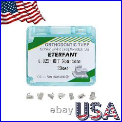 10XETERFANT Dental Ortho Buccal Tubes Monoblock 1st Molar MBT 022 Bondable US