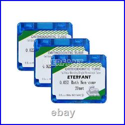 10xETERFANT Dental Orthodontic Buccal Tubes Monoblock 1st Molar Roth022 Bondable