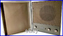 1960 Ampex A692 Vintage Suitcase Tube Amplifier MONO BLOCK For Tape Recorder