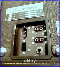 1960 Ampex A692 Vintage Suitcase Tube Amplifier MONO BLOCK For Tape Recorder