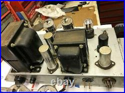 (2) 6L6GC Monoblock Tube Amps Conn Organ with Schematics for parts or rebuild