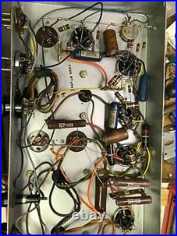 (2) 6L6GC Monoblock Tube Amps Conn Organ with Schematics for parts or rebuild