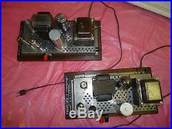 2 Marconi Tube Amplifier Mono Blocks 6bq5 Pp