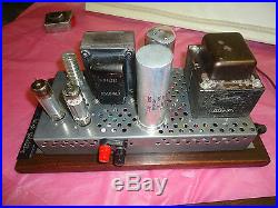 2 Marconi Tube Amplifier Mono Blocks 6bq5 Pp