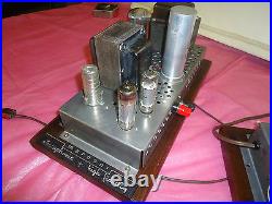 2 Marconi Tube Amplifier Mono Blocks 6bq5 Pp