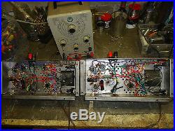 2 Marconi Tube Amplifier Mono Blocks 6bq5 Pp