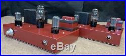 2 Single-ended vintage 45 mono block tube amplifiers Tamura output transformers