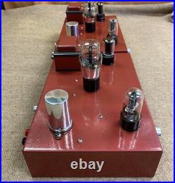 2 Single-ended vintage 45 mono block tube amplifiers Tamura output transformers