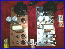 2 Vintage Westinghouse Tube Mono Blocks Power Amps Ch. V 2235