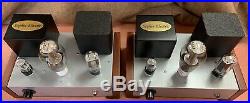 2 custom mono block Single-ended 300B tube amplifiers Sophia output Transformers