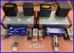 2 custom mono block Single-ended 300B tube amplifiers Sophia output Transformers
