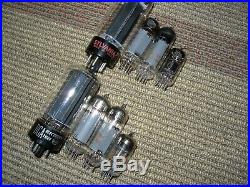 2 mono block power amp. Matched pair tube 6973. Untested. U. S. A