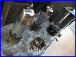 2 mono block power amp. Matched pair tube 6973. Untested. U. S. A