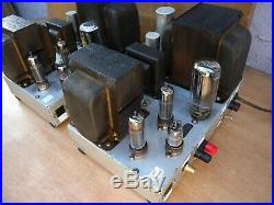 2 mono block power amps unknown branded tube 6973. 100% worked condition. U. S. A