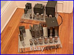 2 x Allen Organ C3 Monoblock Tube Amplifiers 6L6 & 6SN7 tubes, plug & play