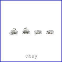 20 Kit Orthodontic Buccal Tubes Roth MBT 022 1st 2nd Molar Bondable Monoblock