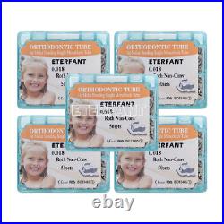 200PCs ETERFANT Dental Ortho Buccal Tube Roth 018 1st Molar Monoblock Bondable