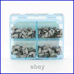 200Pcs Dental Orthodontic Monoblock CON Buccal Tubes Roth MBT 022 1st 2nd Molar
