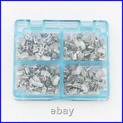 200Pcs Dental Orthodontic Monoblock CON Buccal Tubes Roth MBT 022 1st 2nd Molar